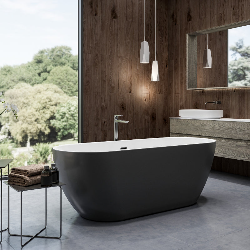 Charlotte Edwards BELGRAVIA Bathtub in Matt Black