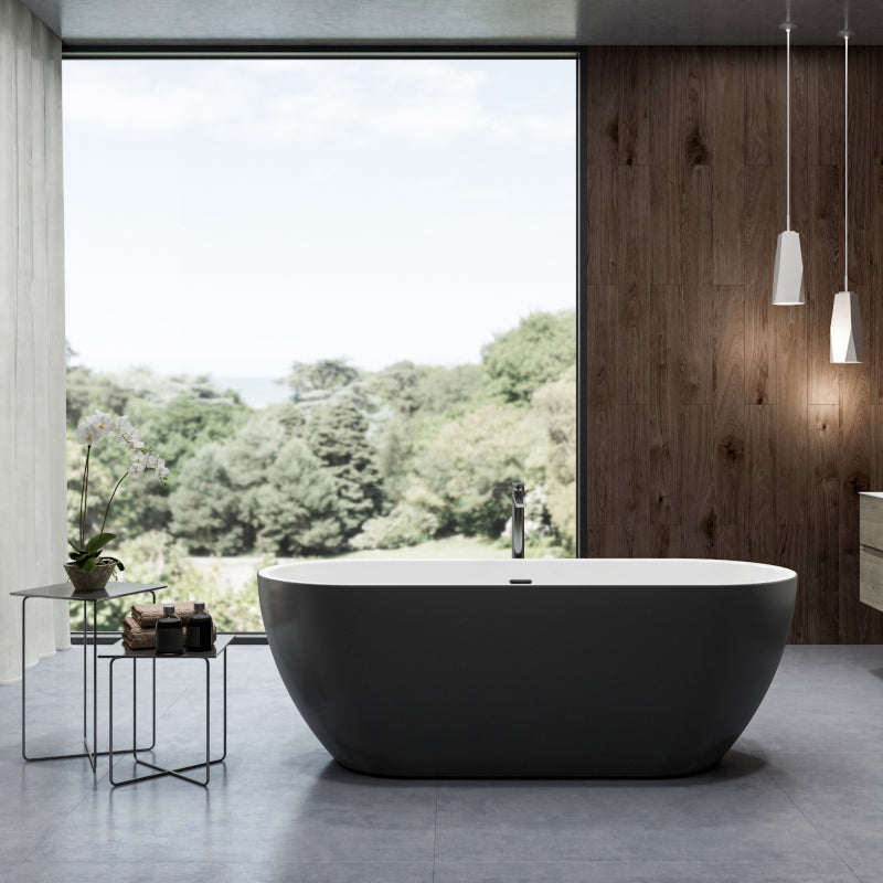 Charlotte Edwards BELGRAVIA Bathtub in Matt Black