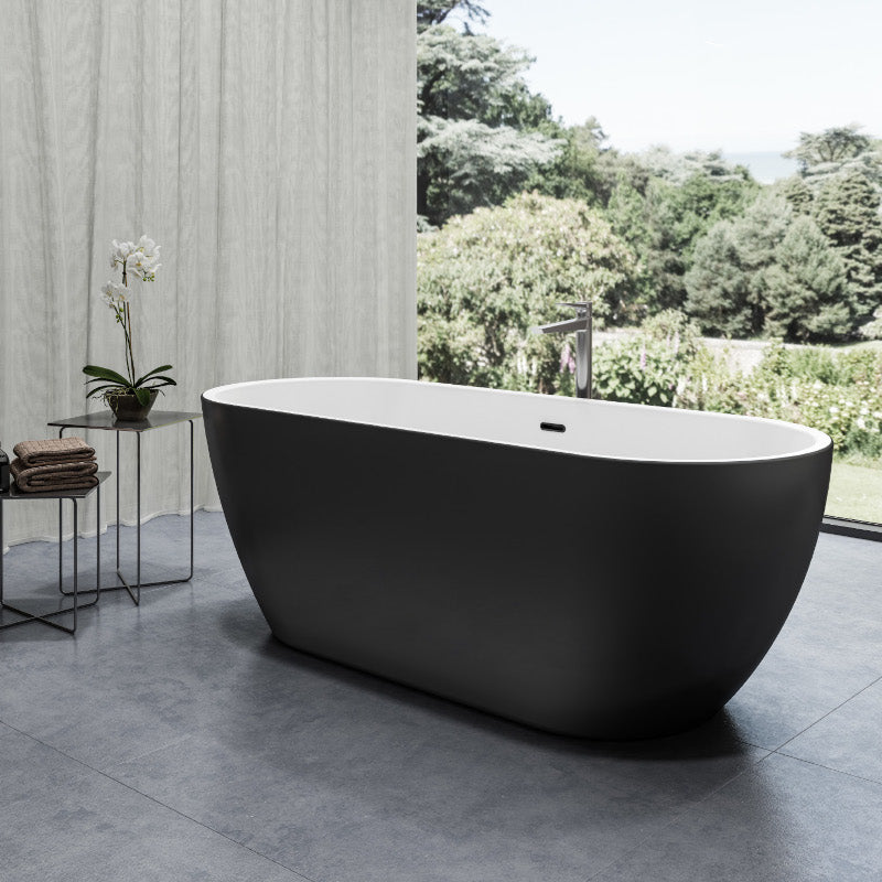 Charlotte Edwards BELGRAVIA Bathtub in Matt Black