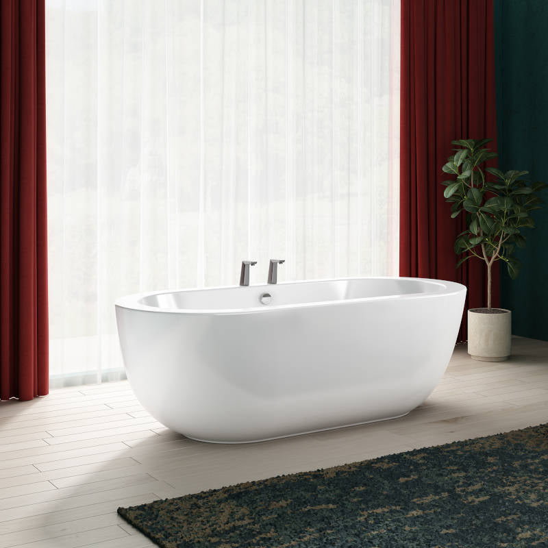 Charlotte Edwards OLYMPIA Bathtub in Gloss White