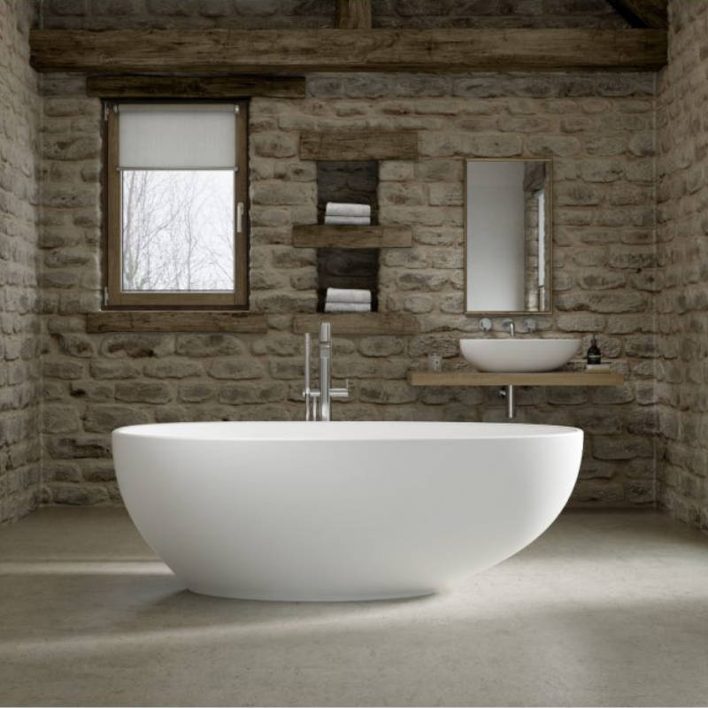 Royce Morgan MISSISSIPPI Bathtub Freestanding in White