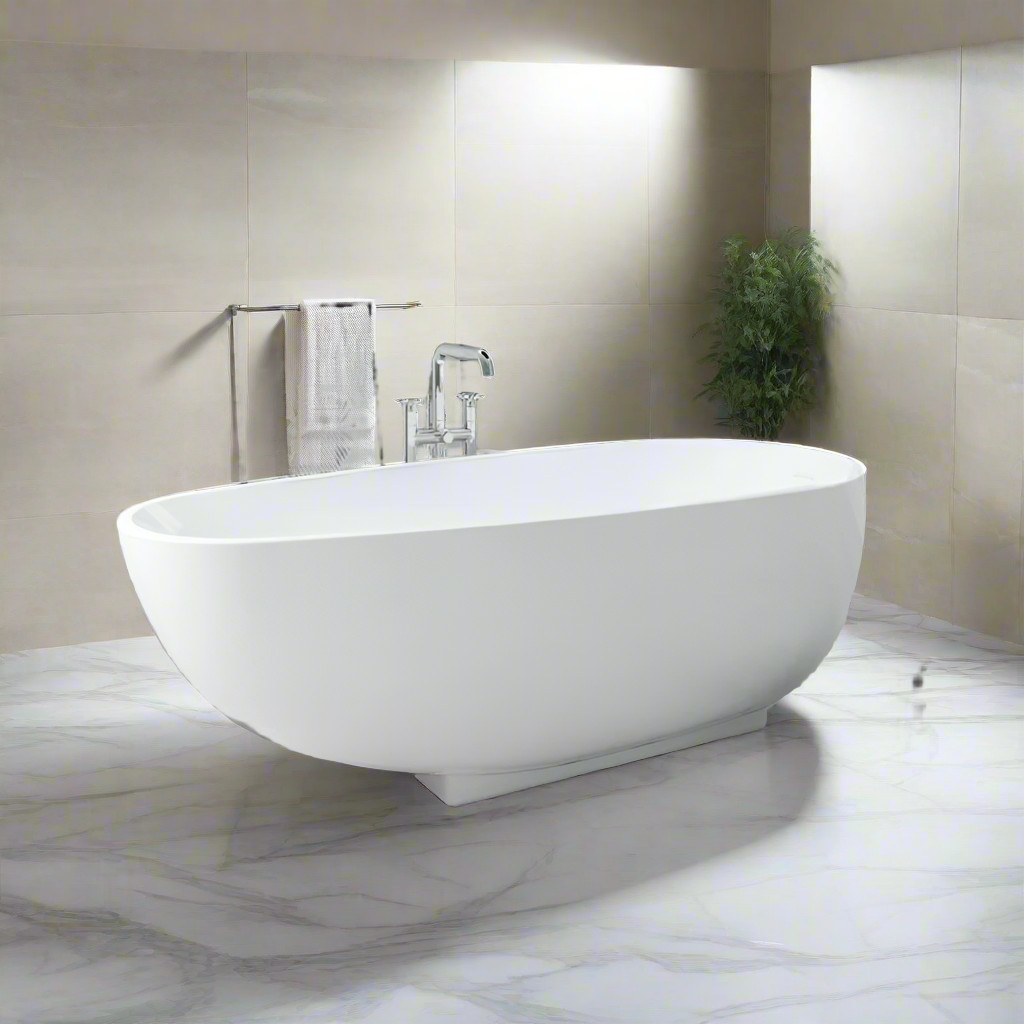 Royce Morgan SEATON 1680 Bathtub 1680x770x600 in White