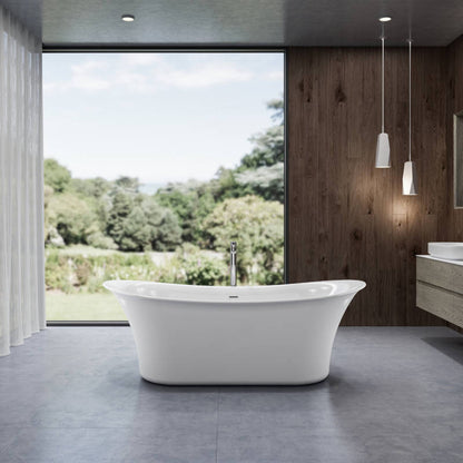 Charlotte Edwards ADMIRALTY Bathtub in Gloss White